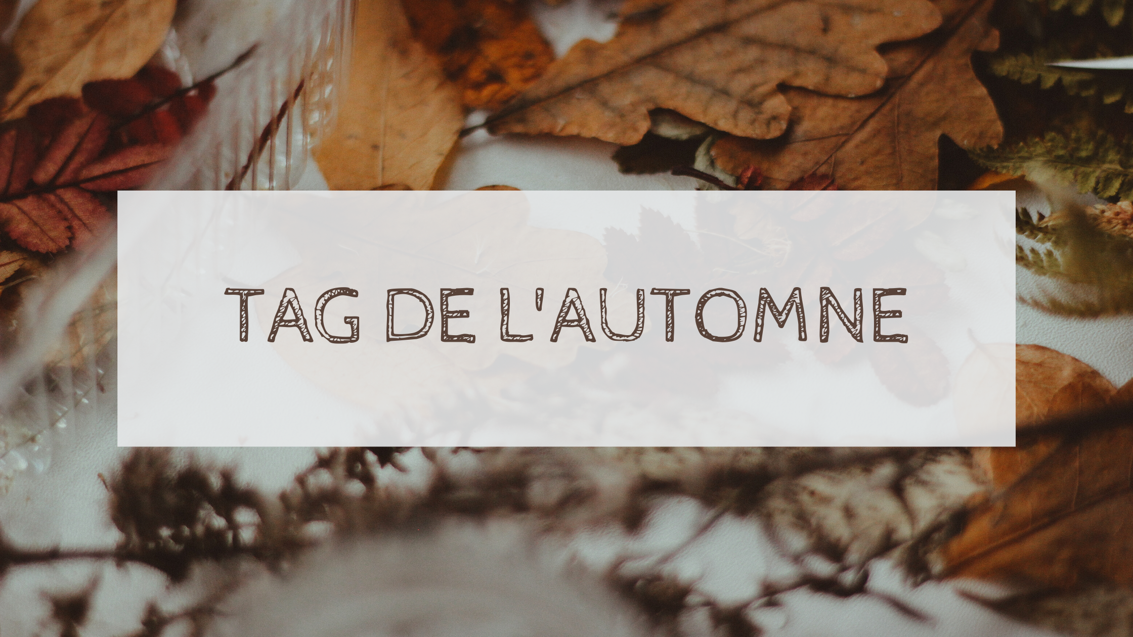 TAG de l'automne