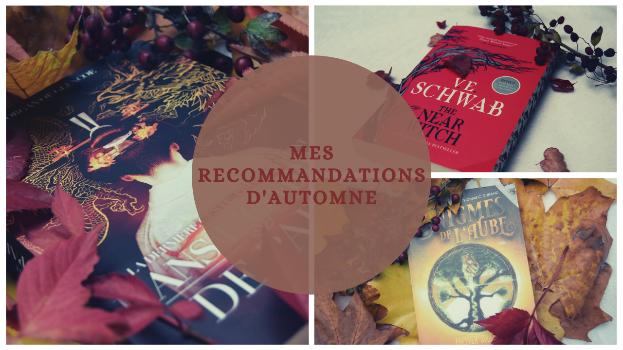 Mes recommandations d'automne